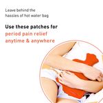 Buy Sirona Pain Relief Heat Patches – Pack of 3 | Patches for Period Pain & Menstrual Cramps | 100% Natural Ingredients & Portable | 8 Hours Pain Relief | Instant Relief from Menstrual Pain | Period Pain - Purplle