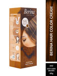 Buy Berina A42 Deep Dark Brown Hair Color Cream 60gm - Purplle