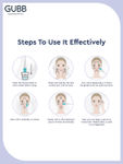 Buy GUBB Derma Roller For Face And Hair Regrowth 0.5 mm Micro Needles Skin Treatment Of Scars, Anti Ageing, Wrinkles, Golden - Purplle