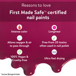 Buy Belora Paris Breathable Made Safe Longstay Nail Polish 10 Uniquely You - Purplle