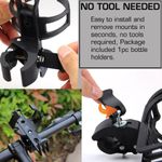 Buy Strauss Bicycle Bottle Holder (Black) - Purplle