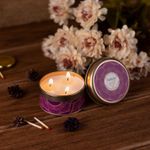 Buy DeBelle Scented Soy Wax Candle - Lavender & Fresh Herbs - Purplle