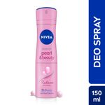 Buy NIVEA Women Deodorant, Pearl & Beauty Radiance for Eventoned Smooth & Beautiful Underarms (150 ml) - Purplle