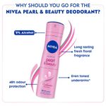 Buy NIVEA Women Deodorant, Pearl & Beauty Radiance for Eventoned Smooth & Beautiful Underarms (150 ml) - Purplle