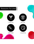 Buy Moraze Neon Nail Polish | Vegan | Paraben Free | Non-Toxic | Nail Paint | Nail Enamel | Neon Nail Polish | Candy-Floss | 5 ML - Purplle
