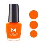 Buy Moraze Neon Nail Polish | Vegan | Paraben Free | Non-Toxic | Nail Paint | Nail Enamel | Neon Nail Polish | Candy-Floss | 5 ML - Purplle