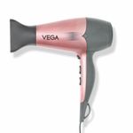 Buy VEGA Go-Pro 2100 Hair Dryer with Cool Shot Button & 3 Heat Settings (Ananya Panday Signature Collection), VHDH-25 - Purplle