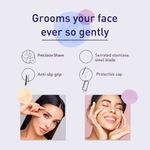 Buy Sirona Reusable Eyebrow & Face Razor For Women For Painless Facial Hair Removal - 3 Razors - Turquise - Purplle