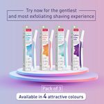 Buy Sirona Reusable Eyebrow & Face Razor For Women For Painless Facial Hair Removal - 3 Razors - Turquise - Purplle