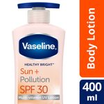 Buy Vaseline Sun + Pollution Protection SPF 30 Body Lotion (400 ml) - Purplle