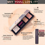 Buy Colorbar Be Who You Want To Be Makeup Kit - Retro Chic-004 - Purplle