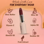 Buy NY Bae Runway Serum Lipstick - Burgundy Dew 18 (4.2 gm) | Burgundy | Highly Pi gmented | Vitamin E & Fruit Oils | Lightweight | Non-Drying - Purplle