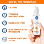 Buy The Moms Co. Natural Vitamin C Oil-Free Moisturizer for Excess Oil Control & 72 Hour Moisturization -40 Gms - Purplle