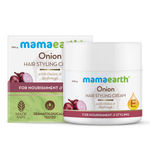 Buy Mamaearth Onion Hair Styling Cream for Men with Onion & Redensyl for Nourishment & Styling- 100 g - Purplle