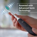 Buy Philips Sonicare Electric Toothbrush - Galway 3100 Series. Built in pressure sensor, Easy Start tech, Dual Intensity Quad Pacer , 2 minute smart timer. HX3671/14 - 1 Pc - Purplle