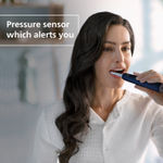 Buy Philips Sonicare Electric Toothbrush - Galway 3100 Series. Built in pressure sensor, Easy Start tech, Dual Intensity Quad Pacer , 2 minute smart timer. HX3671/14 - 1 Pc - Purplle