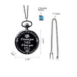 Buy Yellow Chimes Pocket Watch Pendant with Chain for Husband Unique Memorable Gift Dual Purpose Stainless Steel Clock for Men - Purplle