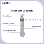 Buy GUBB Nail Clipper for Men & Women - Curved Nail Cutter - Purplle