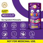 Buy Mom & World Kidsy Multivitamin Gummies for Kids, Chewable Gummies, No Gelatin, For Daily Nourishment, 30 (Strawberry) Gummies x Pack Of 2 - Purplle