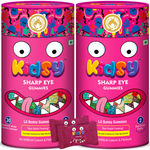 Buy Mom & World Kidsy Sharp Eye Gummies for Kids, Chewable Gummies, No Gelatin, For Daily Nourishment, 30 (Strawberry Mixed Flavoured) Gummies x Pack Of 2 - Purplle