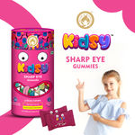 Buy Mom & World Kidsy Sharp Eye Gummies for Kids, Chewable Gummies, No Gelatin, For Daily Nourishment, 30 (Strawberry Mixed Flavoured) Gummies x Pack Of 2 - Purplle