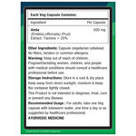 Buy NourishVitals Amla Vitamin C with Tannins > 25% Pure Herbs, 500 mg Amla Extract 60 Veg Capsules x Pack Of 2 - Purplle