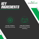 Buy NourishVitals Amla Vitamin C with Tannins > 25% Pure Herbs, 500 mg Amla Extract 60 Veg Capsules x Pack Of 2 - Purplle