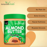 Buy NourishVitals Irresistibly Tasty Combo | Natural Almond Butter (Extra Crunchy), 200g + Classic Peanut Butter (Almonds Crunchy), 750g - Purplle