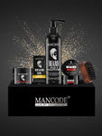 Buy Mancode Gift Set for Men - Beard Grooming Kit (Beard Oil Any + Beard Wash & Conditioner + Beard Softener Cream + Beard Balm + Beard Brush) Gift Set - 01 - Purplle