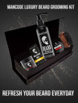Buy Mancode Gift Set for Men - Beard Grooming Kit (Beard Oil Any + Beard Wash & Conditioner + Beard Softener Cream + Beard Balm + Beard Brush) Gift Set - 01 - Purplle