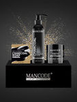 Buy Mancode Gift Set for Men - Premium Luxury Charcoal Bath Essential Kit (Charcoal Soap + Charcoal Shampoo + Teeth Whitening) Gift Set - 08 - Purplle
