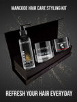 Buy Mancode Gift Set for Men - Premium Luxury Hair Styling Kit (Keratin Shampoo + Hair Wax + Hair Fall Control Cream) Gift Set - 10 - Purplle