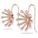 Buy KUNUZ Rose Gold Plated 925 Sterling Silver Stud Earrings - Purplle