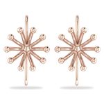Buy KUNUZ Rose Gold Plated 925 Sterling Silver Stud Earrings - Purplle