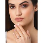 Buy KUNUZ 925 Sterling Silver Heart Shape Adjustable Ring for Women - Purplle