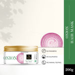 Buy Good Vibes Onion Hair Fall Control Hair Mask | Strengthening, Hair Growth | No Parabens, No Sulphates, No Animal Testing (200 g) - Purplle