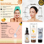 Buy Combo of 3- BB Cream 30gm + Vitamin C Exfoliating Face Wash 100ml + Vitamin C Face Serum 30ml - Purplle