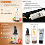 Buy Combo of 3- BB Cream 30gm + Vitamin C Exfoliating Face Wash 100ml + Vitamin C Face Serum 30ml - Purplle