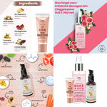 Buy Combo of 3- Vitamin C Face Serum 30ml + Rose Water Spray Bottle 200ml + Lip Sleeping Mask 10g - Purplle