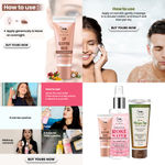 Buy Combo of 3- Green Tea Face Wash 100ml + Rose Water Spray Bottle 200ml + Lip Sleeping Mask 10g - Purplle