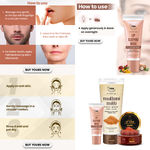 Buy Combo of 3- Lip Sleeping Mask 10g + Lip Scrub 25g + Multani Mitti Face Wash 100ml - Purplle