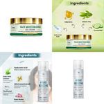 Buy Combo of 2- Face Moisturizing Gel Cream 50gm + Hyaluronic Acid Toner 100ml - Purplle