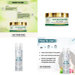 Buy Combo of 2- Face Moisturizing Gel Cream 50gm + Hyaluronic Acid Toner 100ml - Purplle