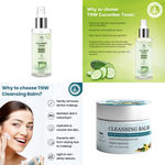 Buy Combo of 2- Cleansing Balm 100gm + Cucumber Toner100ml - Purplle