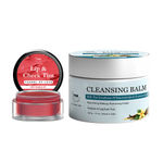 Buy Combo of 2- Cleansing Balm 100gm + Tunnel Of Love Lip Tin 8gm - Purplle