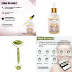Buy Combo of 2- Jade Roller- Green & Rose Gold Oil- 15ml - Purplle