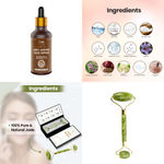 Buy Combo of 2- Jade Roller- Green & Anti Aging Face Serum - 30ml - Purplle