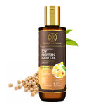 Buy Khadi Natural Damage Protect Soy Protein Hair Oil | Prevents Hair Loss, Nourishes Scalp by Powered BOTANICS | 200ml - Purplle