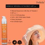 Buy DeBelle Mineral Sunscreen SPF 50+++ with Vitamin C | Water Resistant - Purplle