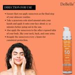 Buy DeBelle Mineral Sunscreen SPF 50+++ with Vitamin C | Water Resistant - Purplle